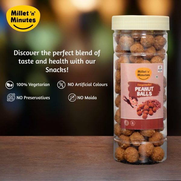 Finger Millet Peanut balls