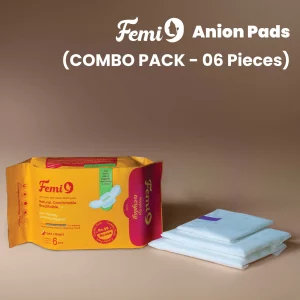 Femi9 Anion Sanitary Napkins|Combo Pack |(320mm-2 Pads+280mm-3 Pads+Panty Liner-1)