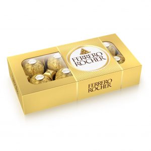 FERRERO ROCHER PRALINES GIFT BOX WITH 8 PIECES
